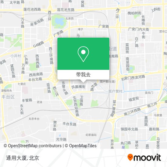 通用大厦地图