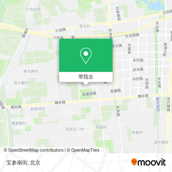 宝参南街地图