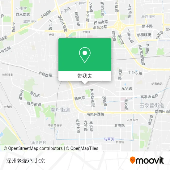 深州老烧鸡地图