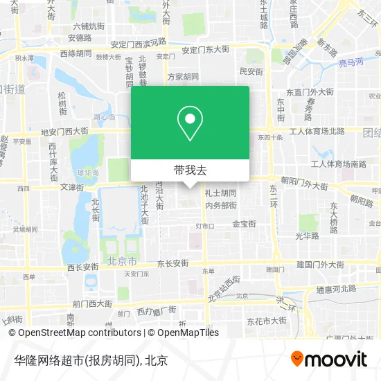 华隆网络超市(报房胡同)地图