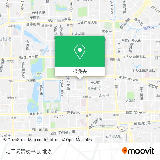 老干局活动中心地图
