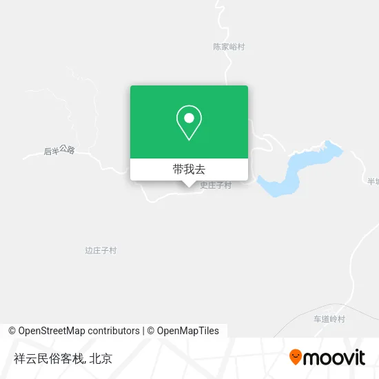 祥云民俗客栈地图