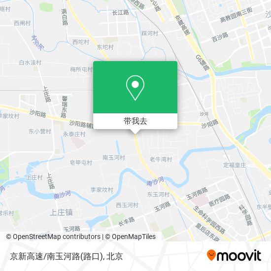 京新高速/南玉河路(路口)地图