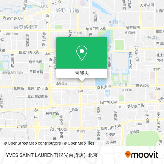 YVES SAINT LAURENT(汉光百货店)地图