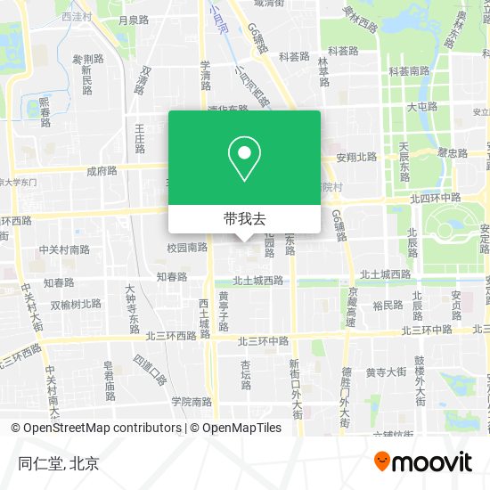 同仁堂地图