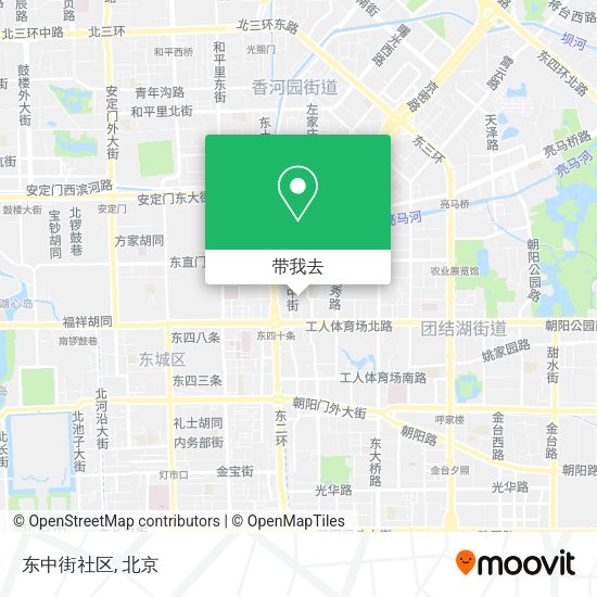东中街社区地图
