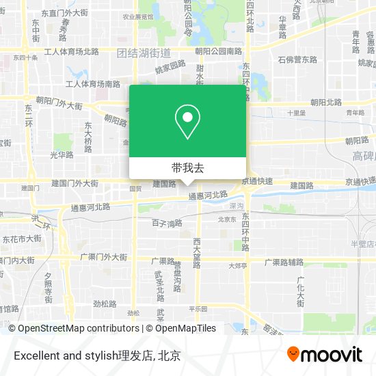 Excellent and stylish理发店地图