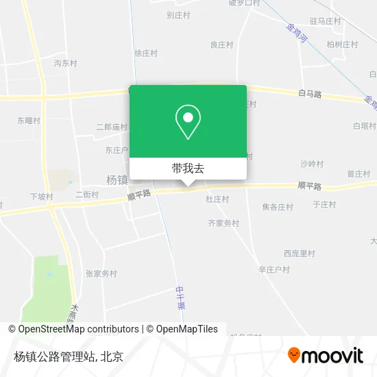 杨镇公路管理站地图
