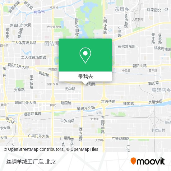 丝绸羊绒工厂店地图