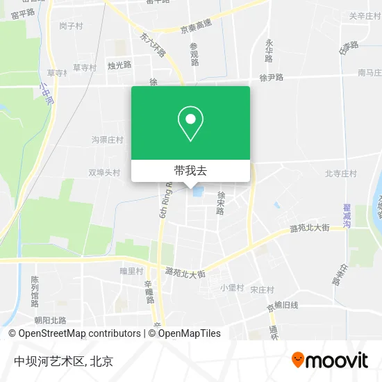 中坝河艺术区地图