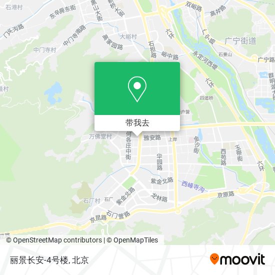 丽景长安-4号楼地图