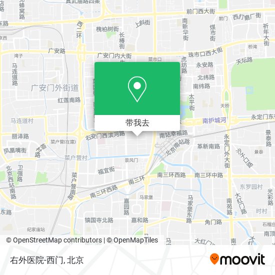 右外医院-西门地图