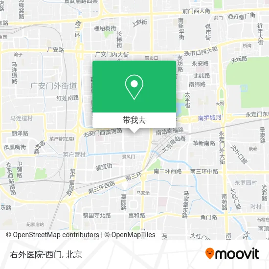 右外医院-西门地图