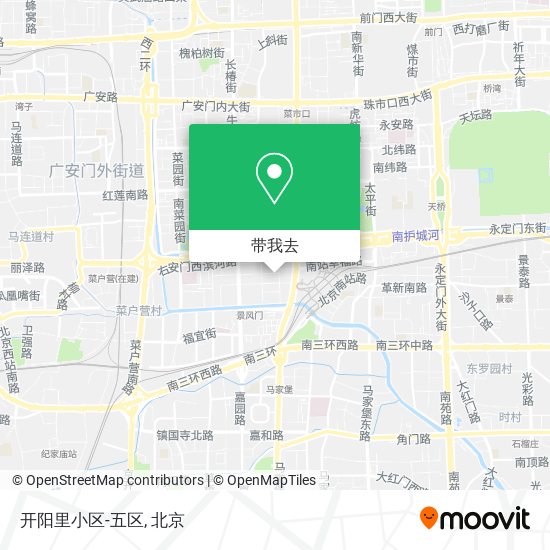 开阳里小区-五区地图