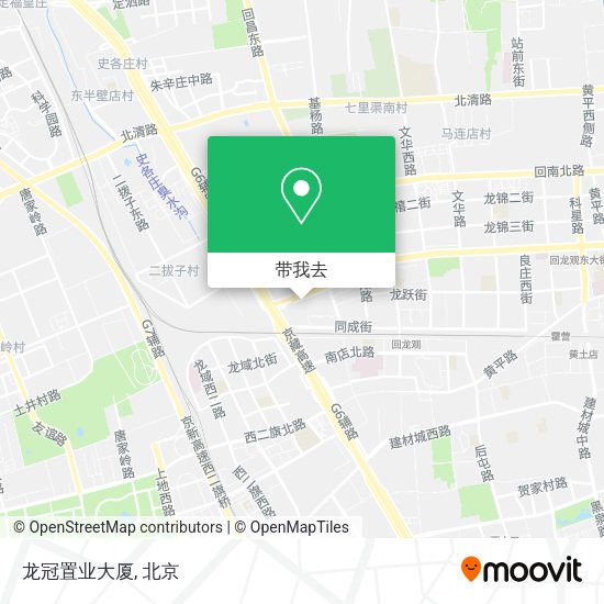 龙冠置业大厦地图
