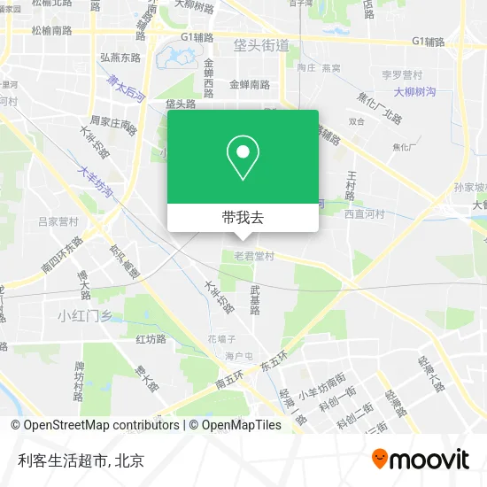 利客生活超市地图