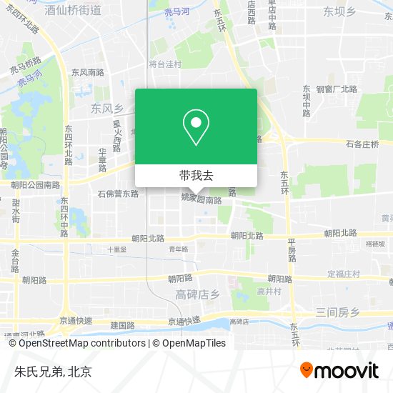 朱氏兄弟地图