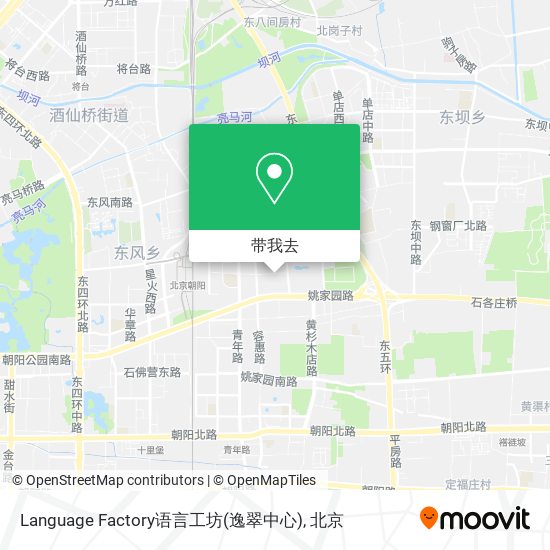 Language Factory语言工坊(逸翠中心)地图