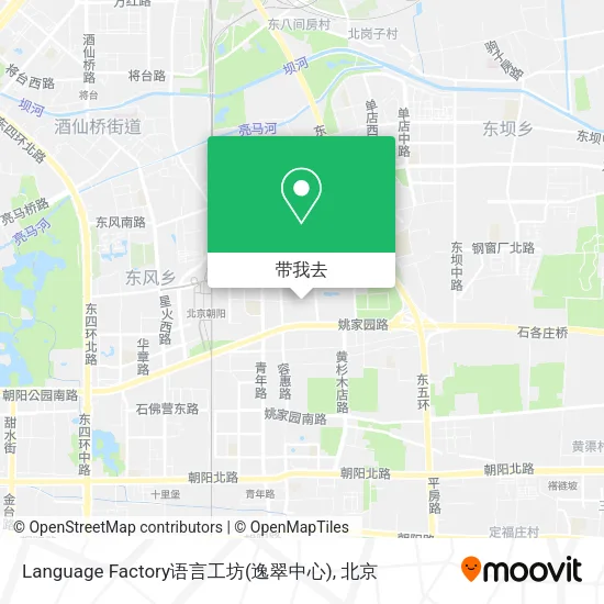 Language Factory语言工坊(逸翠中心)地图