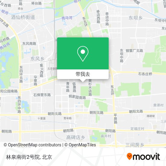 林泉南街2号院地图