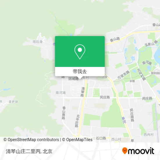 清琴山庄二里丙地图