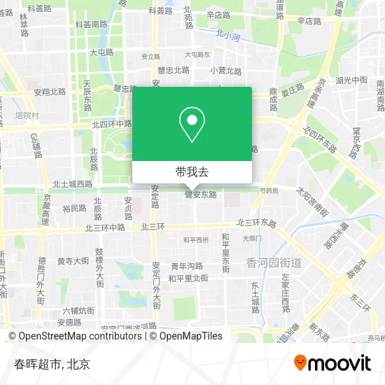 春晖超市地图