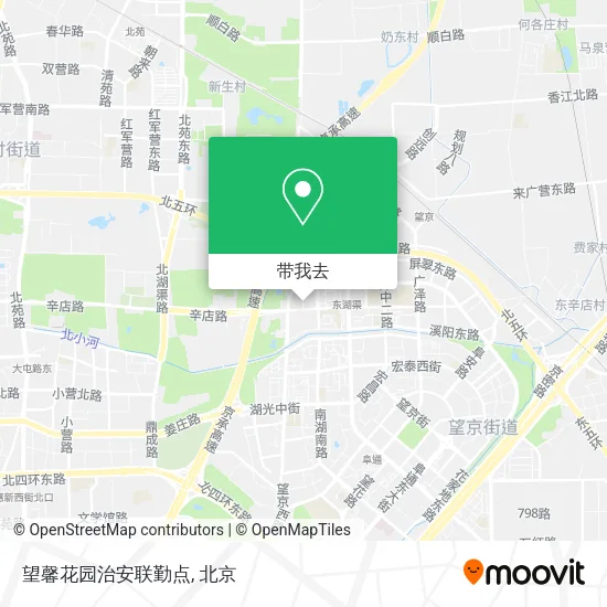 望馨花园治安联勤点地图