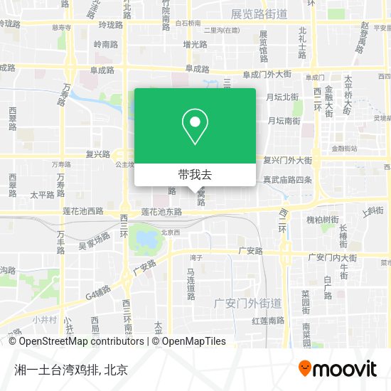 湘一土台湾鸡排地图