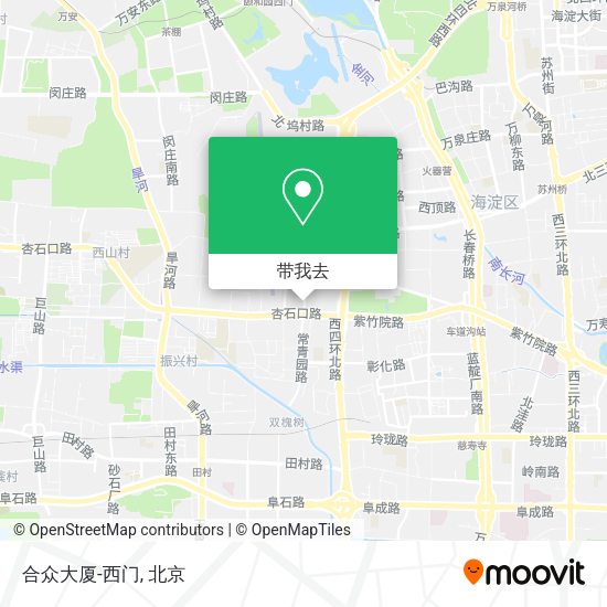 合众大厦-西门地图