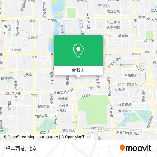 得丰西巷地图
