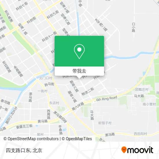 四支路口东地图