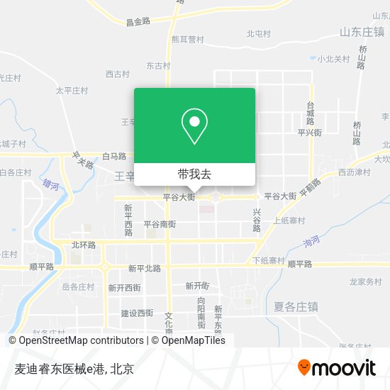 麦迪睿东医械e港地图