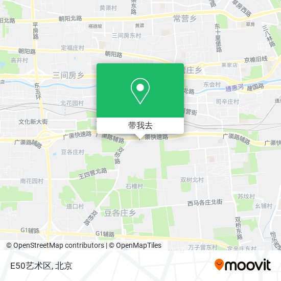 E50艺术区地图