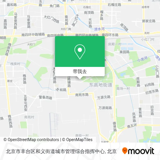 北京市丰台区和义街道城市管理综合指挥中心地图