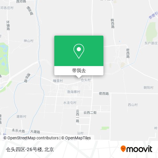 仓头四区-26号楼地图