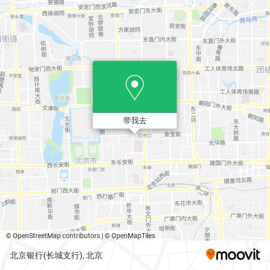 北京银行(长城支行)地图