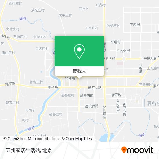 五州家居生活馆地图