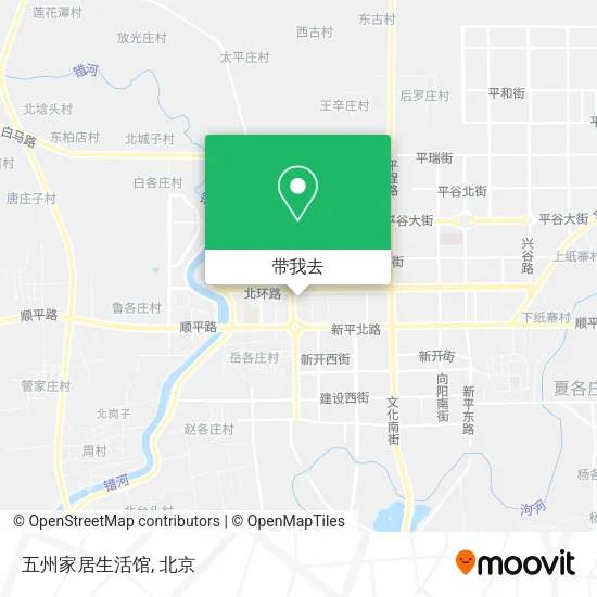 五州家居生活馆地图
