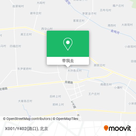 X001/Y402(路口)地图