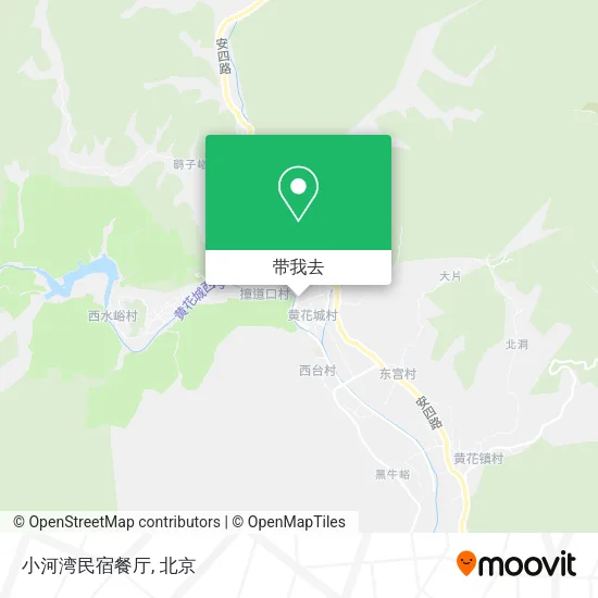 小河湾民宿餐厅地图