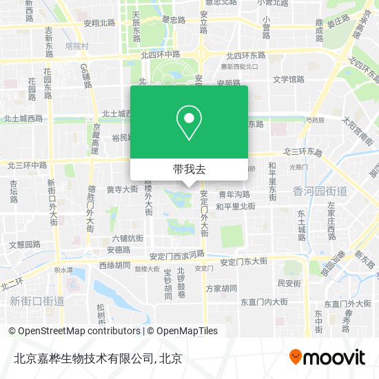 北京嘉桦生物技术有限公司地图