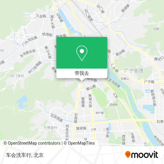 车会洗车行地图