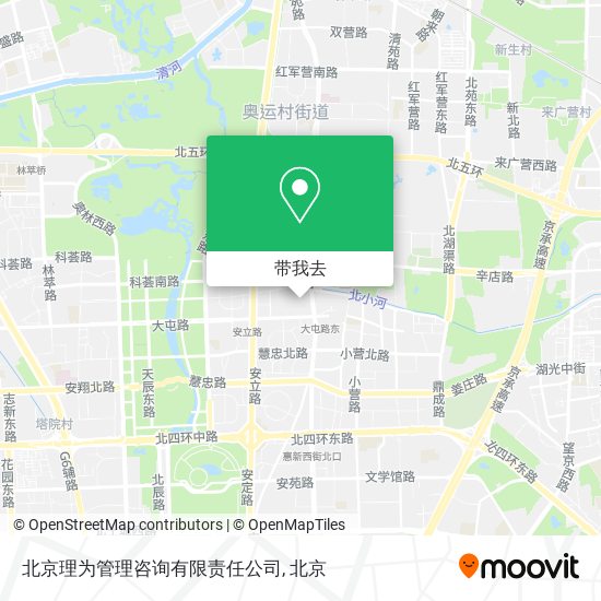 北京理为管理咨询有限责任公司地图