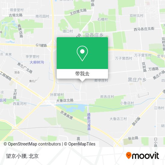 望京小腰地图