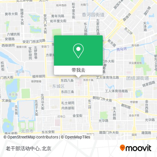 老干部活动中心地图