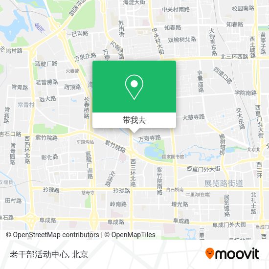老干部活动中心地图