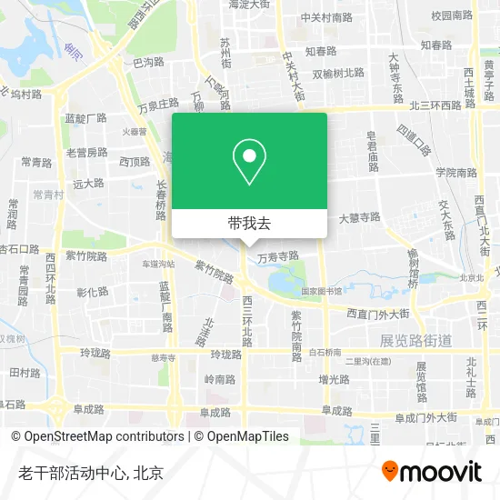 老干部活动中心地图