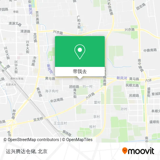 运兴腾达仓储地图