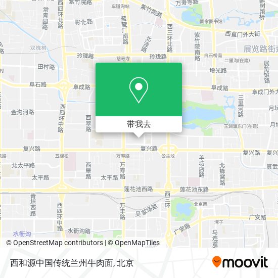西和源中国传统兰州牛肉面地图