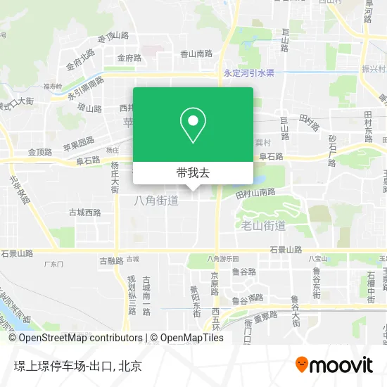 璟上璟停车场-出口地图